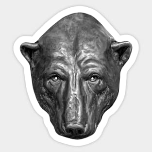 Bear head Sticker